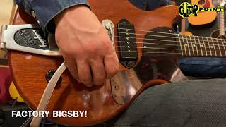 1960 Gibson Les Paul Junior DC Factory Bigsby! | GuitarPoint