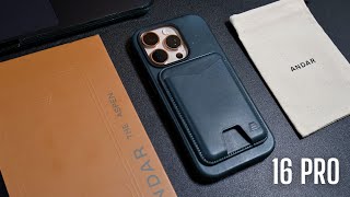 Apple iPhone 16 Pro Genuine Leather Case | Andar \