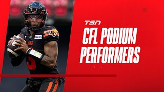 Picking the CFL's podium performers so far this season