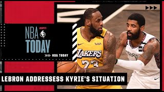 LeBron James says Kyrie Irving should be able to play after his apology | NBA Today
