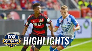 Bayer Leverkusen vs. 1899 Hoffenheim - 2015–16 Bundesliga Highlights