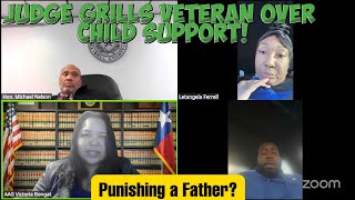 Punishing a Father? Judge GRILLS Veteran Over Child Support!