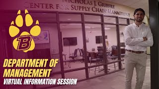 Virtual Information Session: Department of Management (2023)