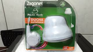 DUCHA ZAGONEL MASTER BANHO ELETRÔNICA (UNBOXING)