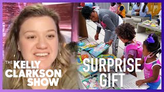 Cleveland Mom Who Donates Thousands Of Books A Year Gets Shocking Gift From Kelly Clarkson! 📚