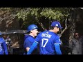 ブルペンでウィルと話す大谷翔平選手 shoheiohtani dodgers willsmith springtraining2025