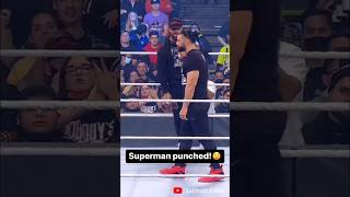 Roman Reigns Gives Superman Punch to Paul Heyman || The Bloodline 👆#wwe #romanreigns #shorts