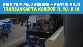 Cara Mudah ke Pantai Maju PIK dari Terminal Terpadu Pulo Gebang || TransJakarta Koridor 11 - 5C - 1A