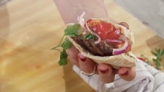 Grilled Lamb Burgers with Tzatziki Sauce - Mad Hungry with Lucinda Scala Quinn