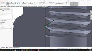 Completing the Internal Thread Profile