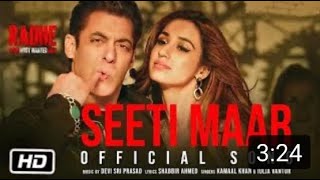 Radhe Movie Song | Seeti Maar HD HQ 4k 1080p Full Video Song | 2021| Salman Khan | Disha Patani