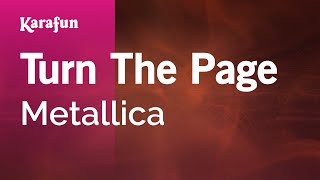 Turn the Page - Metallica | Karaoke Version | KaraFun