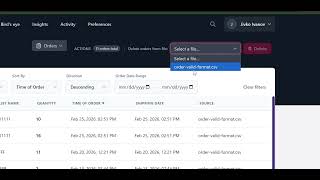 Import Orders to Skublox Pick to Light with JSON files