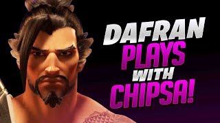 Dafran Insane Hanzo Game With Chipsa! - Overwatch