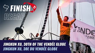 Jingkun Xu, 30th of the Vendée Globe | Finish Recap | Vendée Globe 2024