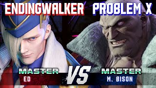 Sf6 Endingwalker Ed Vs Problem X M Bison High Level Gameplay Sf6 High ...