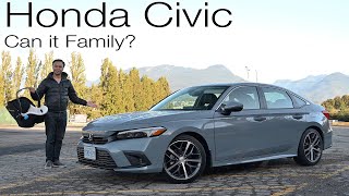 Can it Family? How well does Clek Child seats fit in the 2022 Honda Civic