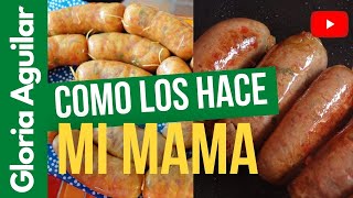 Chorizos Colombianos -🇨🇴 La receta ORIGINAL colombiana de chorizos CASEROS