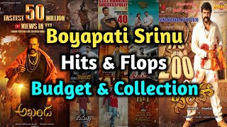 Boyapati Srinu telugu movies budget and box office collection | Boyapati Srinu All Telugu Movies