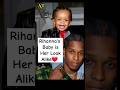 Rihanna and Asap Rocky Baby is Mummy's look alike #asaprocky #viral #rihanna #rza #fyp