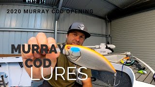 My 2020 Murray Cod opening lures