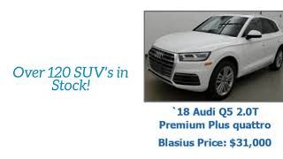 Blasius Pre-Owned: End of Month Specials