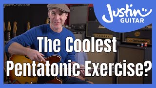Pentatonic 4ths! Great Exercise To Develop Fretting Hand Technique [4k] Guitar Lesson Tutorial