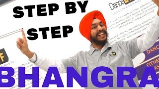 STEP BY STEP BHANGRA FOR BEGINNERS