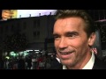 End Of Days: Arnold Schwarzenegger Red Carpet Interview | ScreenSlam