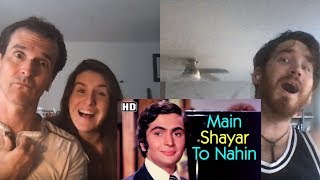 Main Shayar To Nahin SONG REACTION!! | Bobby | Rishi Kapoor, Dimple Kapadia