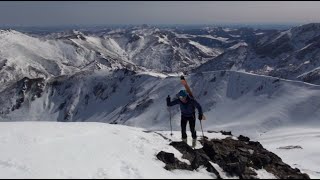 Pico Murcia en esqui de travesia