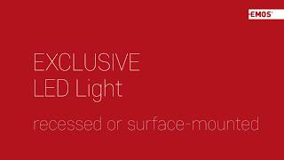 2-in-1 Exclusive LED Light recessed / Surface-Mounted