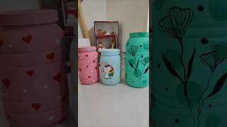 ഇനി കൊറച്ചു savings ഒക്കേ ആവല്ലേ 😁🥸, money box/ bottle painting, bottle art