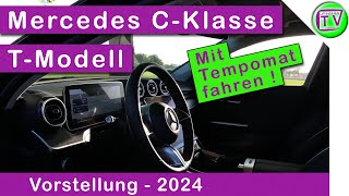 Tempomat in der Mercedes C-Klasse S206 2024