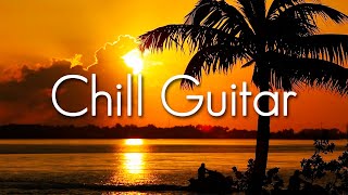 Chill Sunset | Smooth Jazz Guitar Playlist | Instrumental Music for Study & Reading | Cafe Lounge 4K