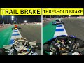 Trail Braking vs Threshold Braking in Karting (tutorial)