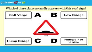 driving theory test uk 2023 - driving theory test dvsa 50 questions and answers #3