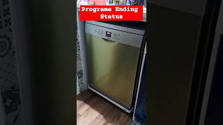 Dishwasher Programe End Status ★ Bosch SMS66GW01I ★ Dishwasher Tips And Tricks #viralvideo #shorts