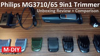 Philips 9in1 Face, Head And Body All-in-one Trimmer (Unboxing Review + Comparison)