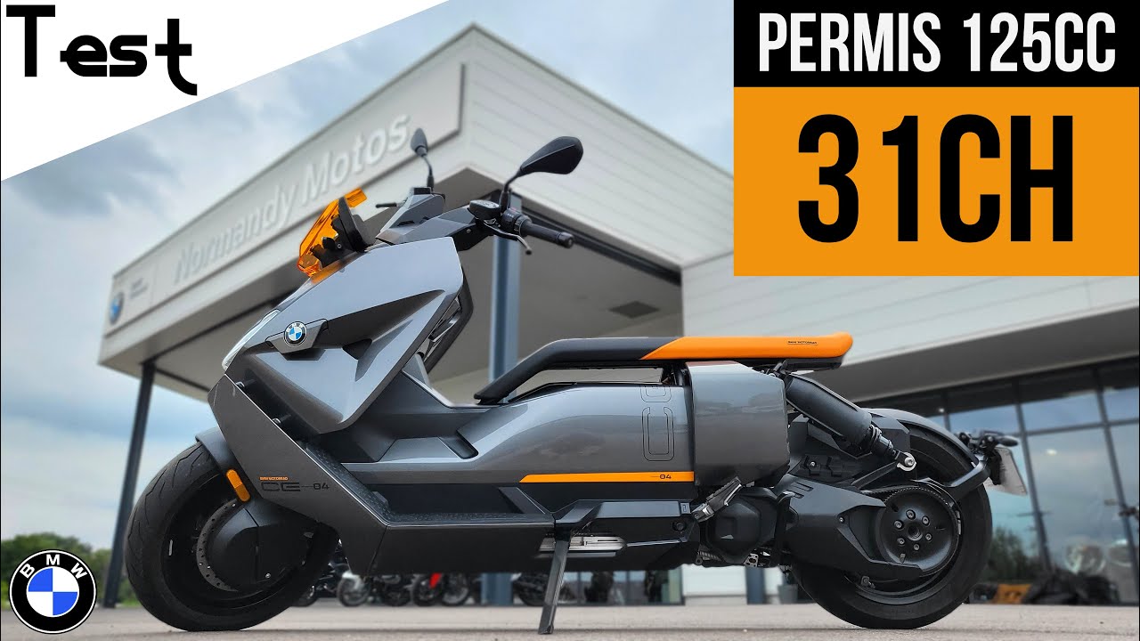 "Test" Un Scooter 400 Compatible Avec Le Permis B 🤪 "BMW CE04 De 2022 ...