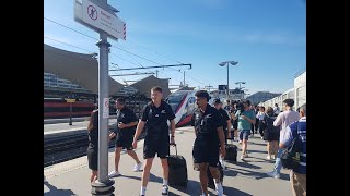 All Blacks arrive in Paris for opening Rugby World Cup match vs France