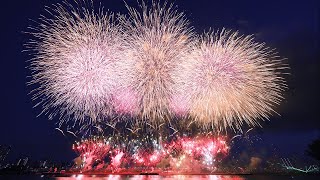 【８K】ADACHI FIREWORKS Festival  足立花火大会  東京 -   Fireworks video at Adachi in Tokyo,Japan ＃観光  #ハートの花火