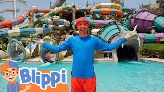 Blippi Visits A Water Park in Abu Dhabi! | Fun and Educational Videos for Kids