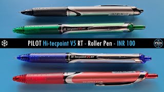 Pilot Hi-tecpoint V5 RT Roller Pen an INR 100 Pen -  809