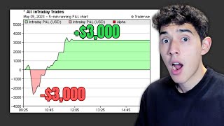 MAKING $3,000 AFTER LOSING $3,000 DAY TRADING STOCKS