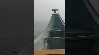 Godavari River and temple in kovvur boat 🚢