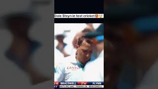 Dale Steyn in test cricket 🥵☠️ #shorts #viral #cricketshorts