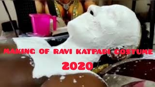 Ravi Katpadi🙏♥️costume to spread COVID-19 Awareness🔥| Makeup video💓 |Udupi#ravikatpadi#udupi