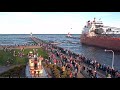 csl assiniboine and michipecotin arrived duluth 10 18 2019