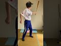 野球人人石橋貴明（横）のスイング＃ショート 野球選手